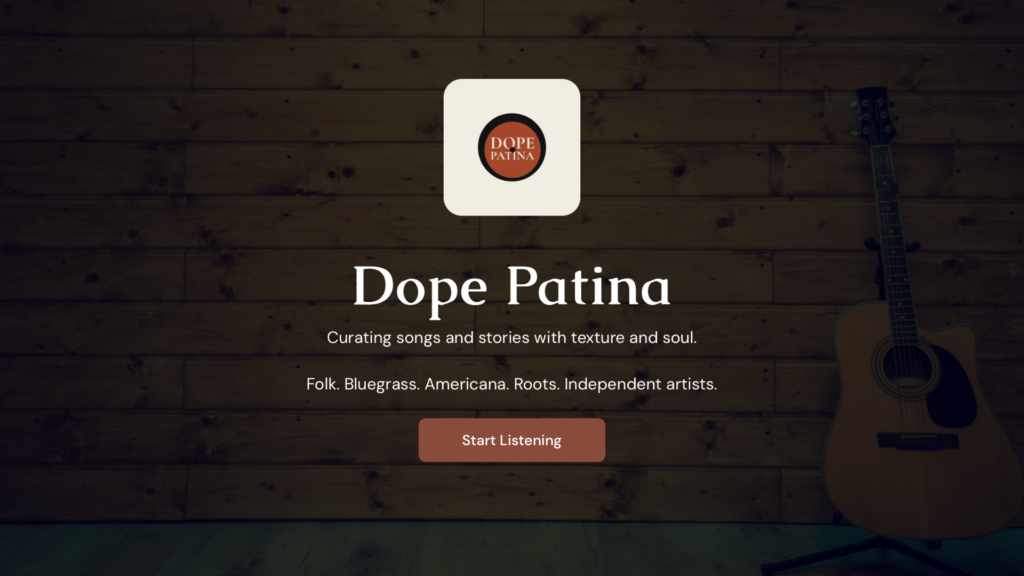 dope patina home screen
