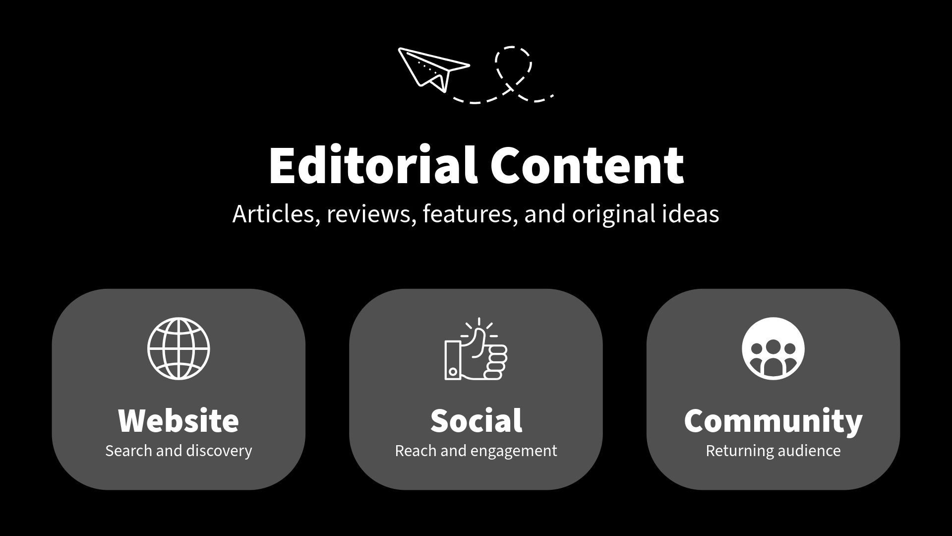 editorial content